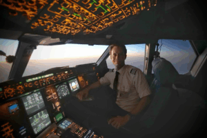 Yann Woodcock a exercé pendant treize ans en tant que pilote de ligne. © DR