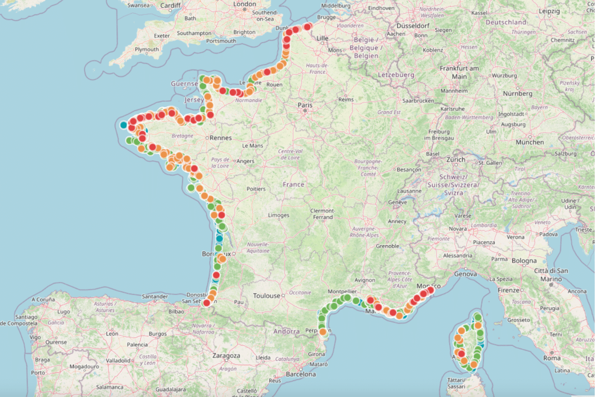 Baignable ou pas ? La carte de France de la pollution des plages en 2026