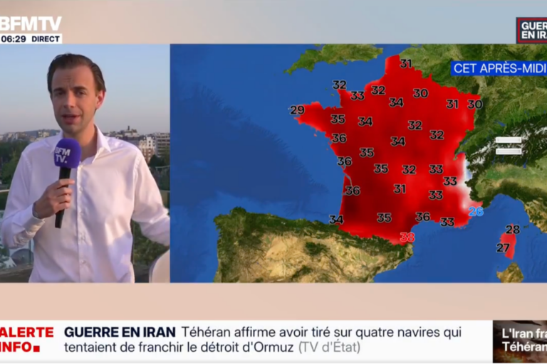 «Une vague d’insultes et de menaces» : en pleine canicule, les présentateurs météo harcelés par des climatosceptiques