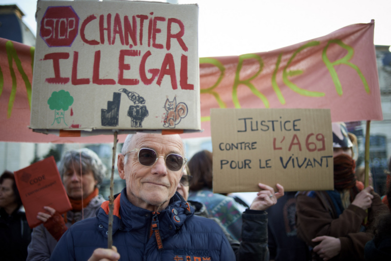 A69 : le rapporteur public favorable à la reprise du chantier, décision attendue d’ici fin juin
