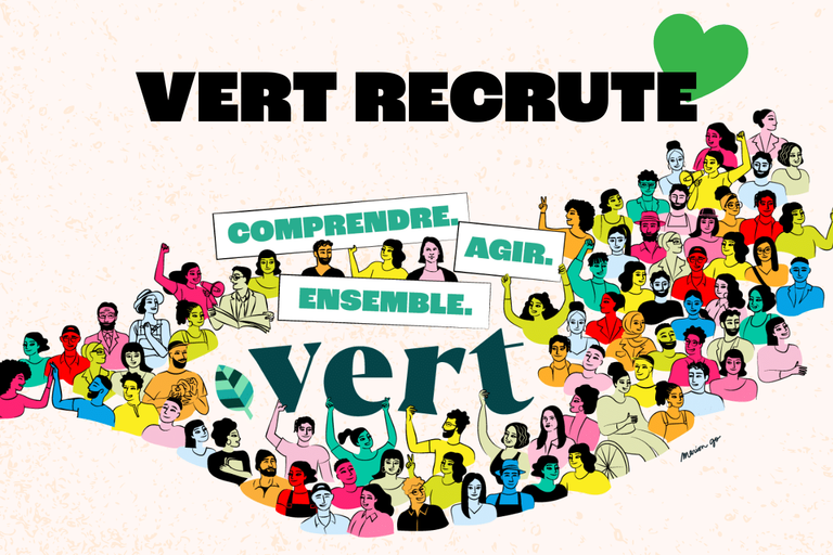 Vert recrute : journaliste politique en CDD sur l’extrême droite et l’écologie