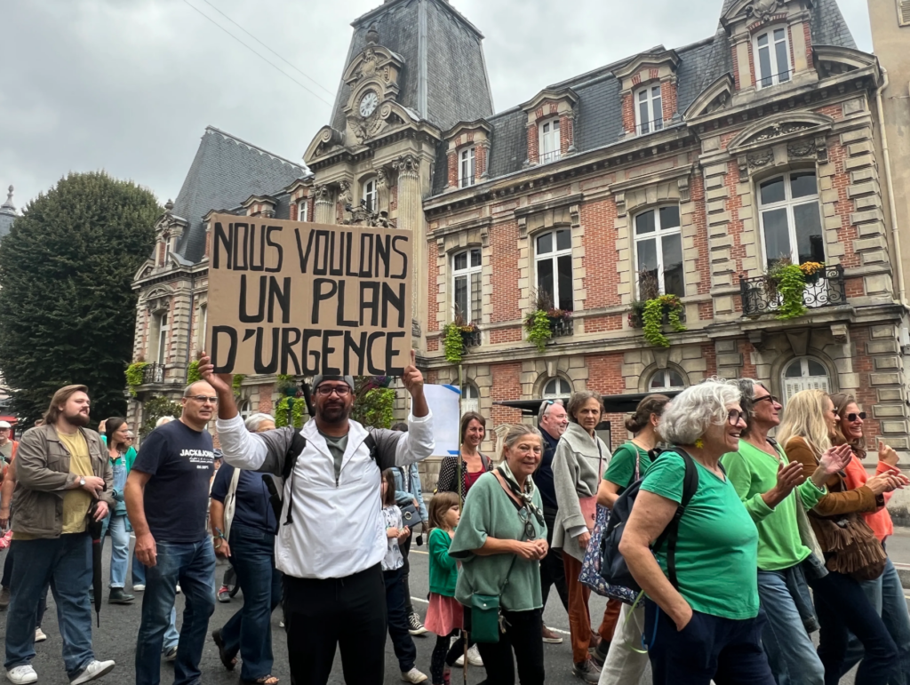 Marche pour le climat : à Fontainebleau comme dans plus de 260 villes, «l’été a provoqué une grosse envie d’agir»