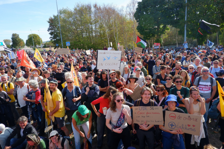 «La lutte contre les pesticides fait partie des combats antiracistes» : la colonisation chimique au cœur de la marche contre Syngenta