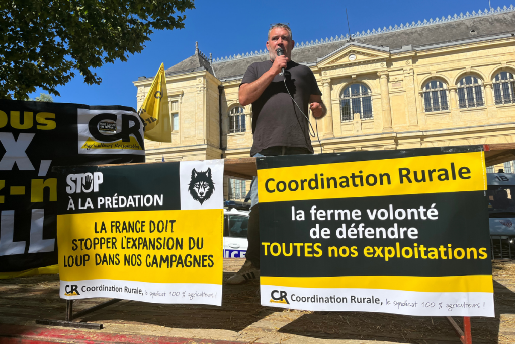 Il voulait «faire la peau aux écolos» : le président de la Coordination rurale Bertrand Venteau condamné à 15 000 euros d’amende